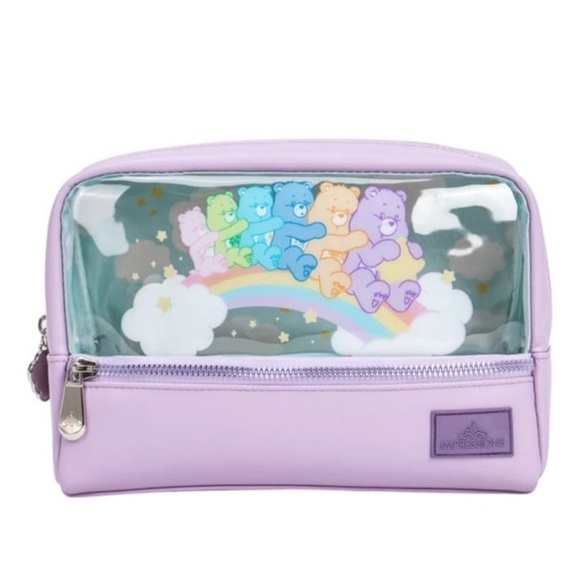 Impressions Cosmetic Bag Care Bears 9" in. x 6" in. x 3.25" in. - Picture 1 of 7